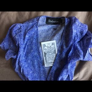 NWT Realisation Par size S teale dress. Never worn